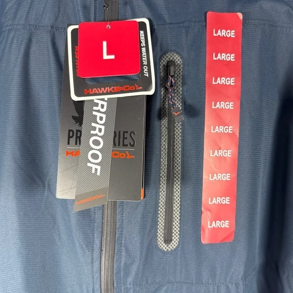 Hawke & Co Pro Series Waterproof Jacket Size L NWT - Picture 5 of 10